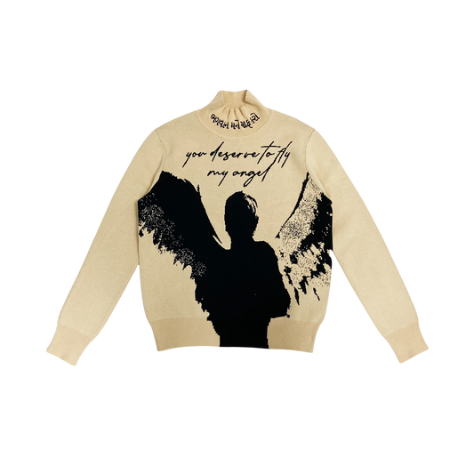 "GOD FORGIVE ME" - BEIGE