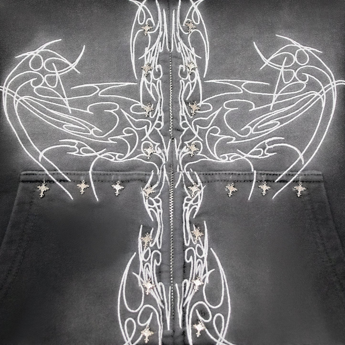 "DRKANGL" ZIP UP