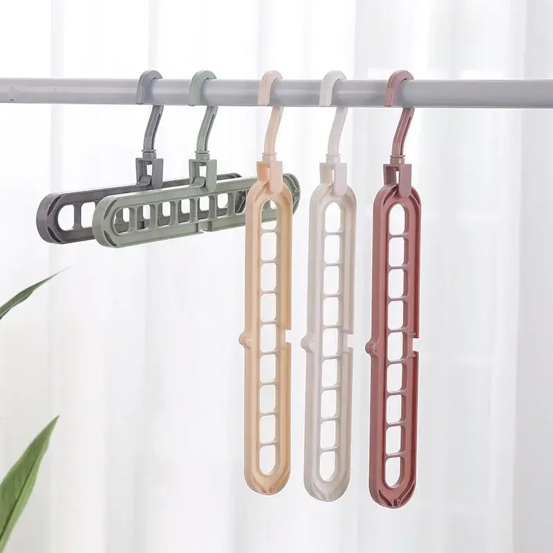 Space-Saving Closet Hanger Organizer