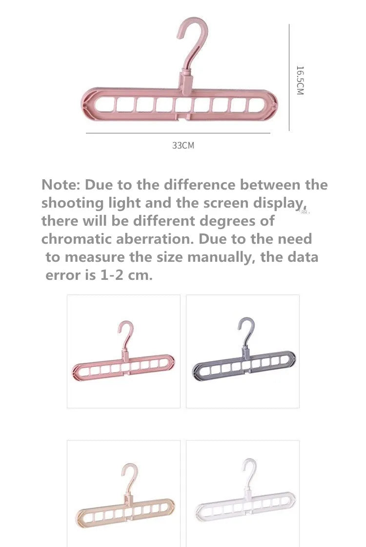Space-Saving Closet Hanger Organizer
