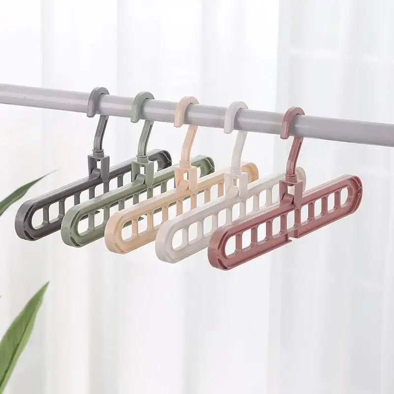 Space-Saving Closet Hanger Organizer