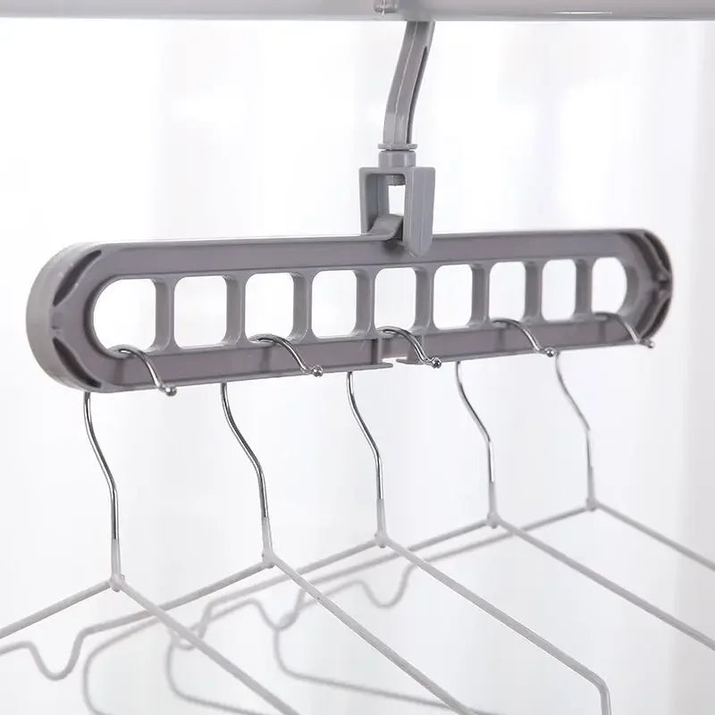 Space-Saving Closet Hanger Organizer