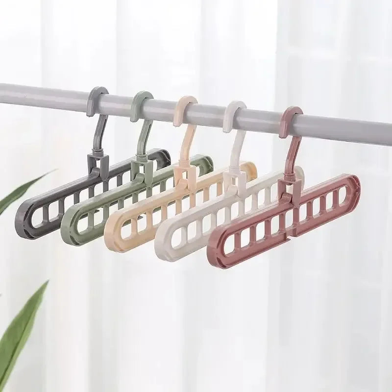 Space-Saving Closet Hanger Organizer