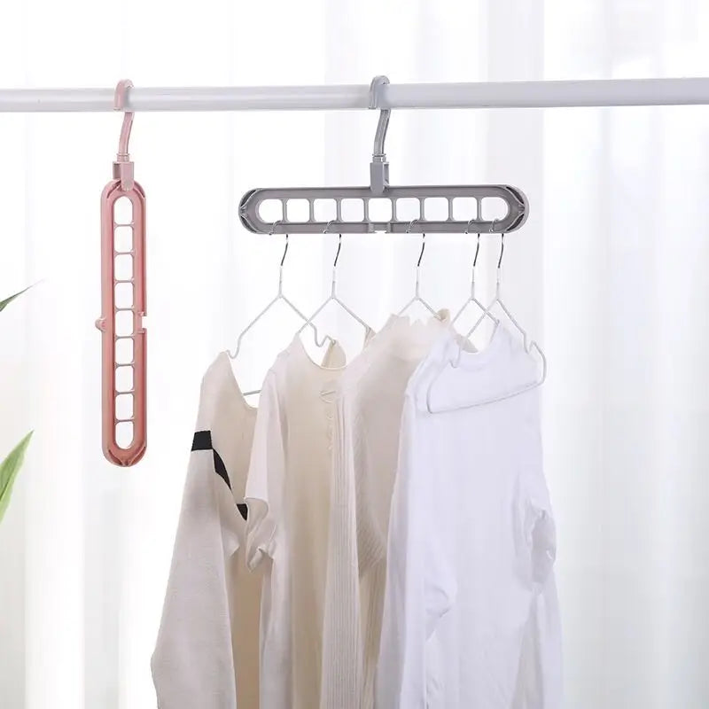 Space-Saving Closet Hanger Organizer